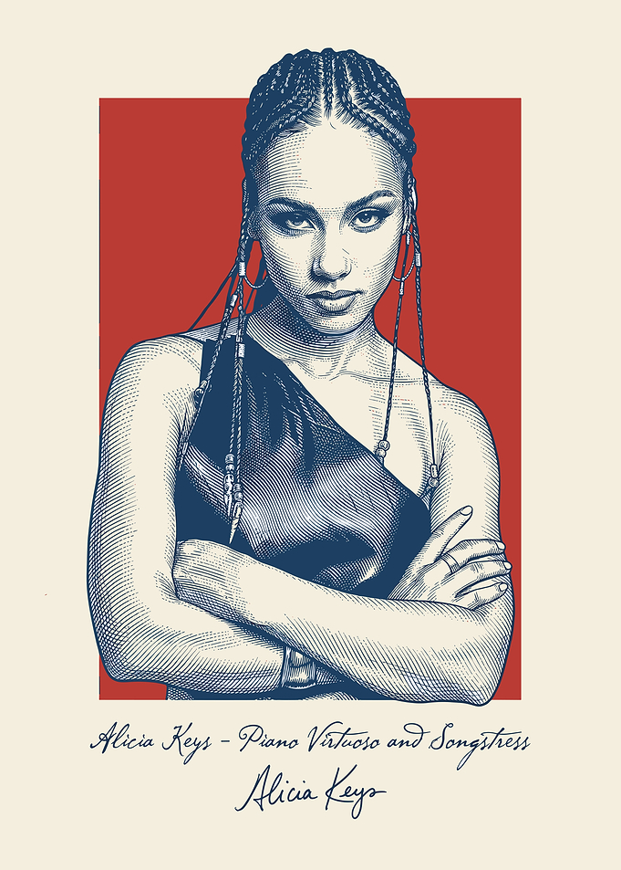 Alicia Keys Portrait