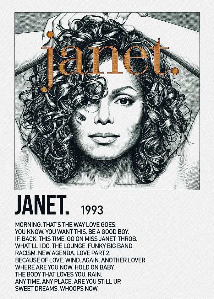 Janet Jackson 1993 Album Art