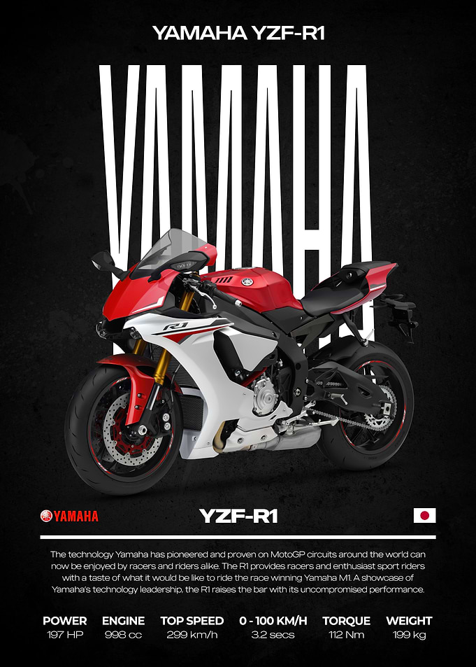 Yamaha YZF-R1 Motorcycle