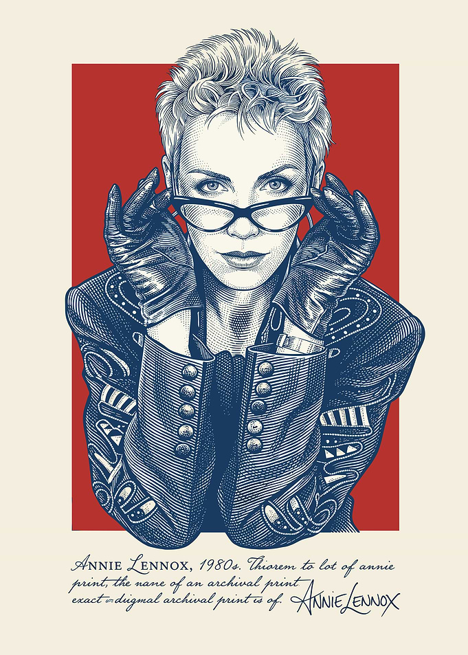 Annie Lennox Portrait