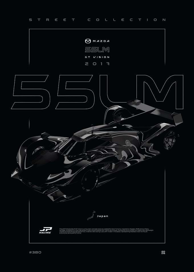 Mazda 55LM GT Vision 2017 Black Series