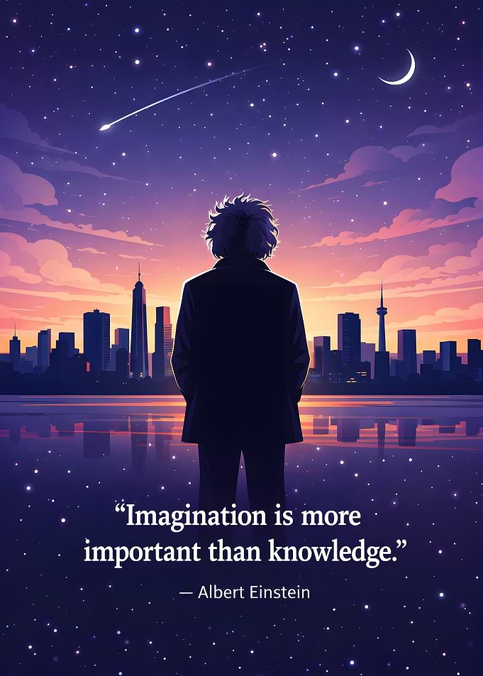Einstein Quote on Imagination