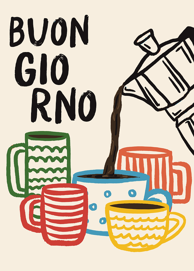 Buon Giorno Coffee Greeting