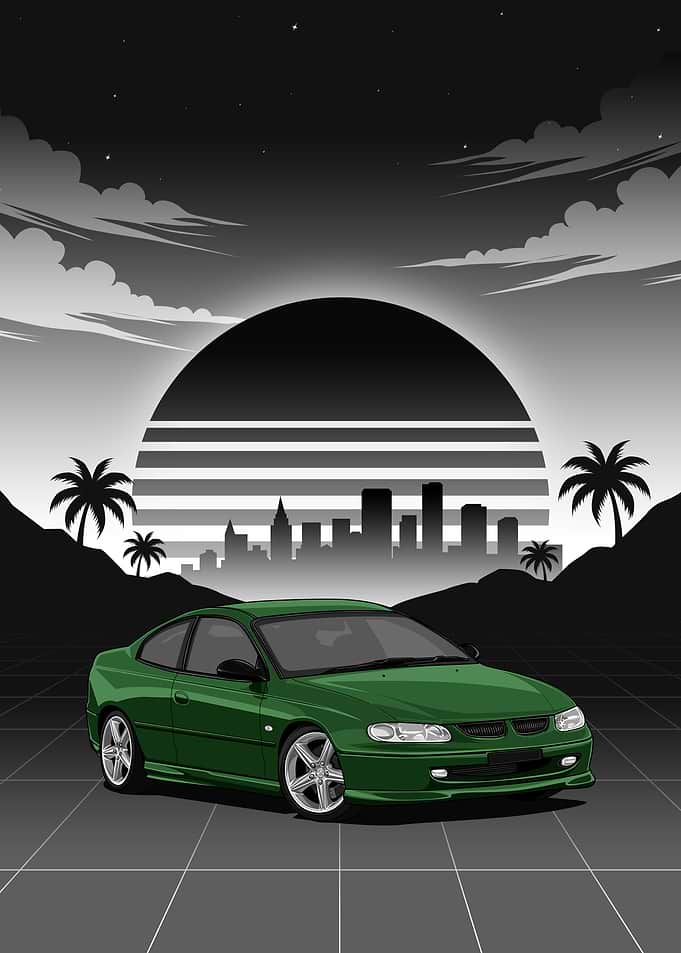 Green Holden Coupe Concept 1998