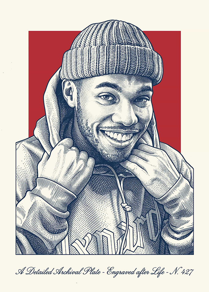 Anderson Paak of a Smiling Man
