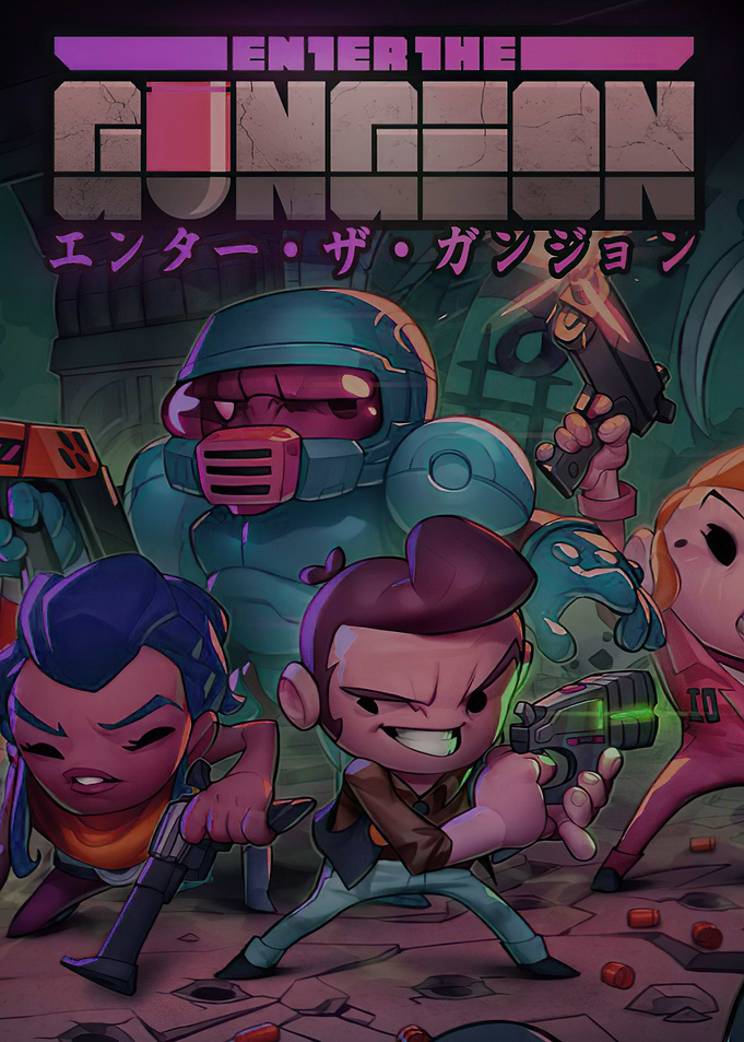 Enter the Gungeon Game Art