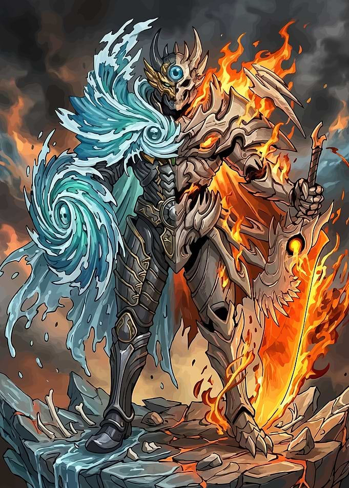 Warrior of Fire and Water
