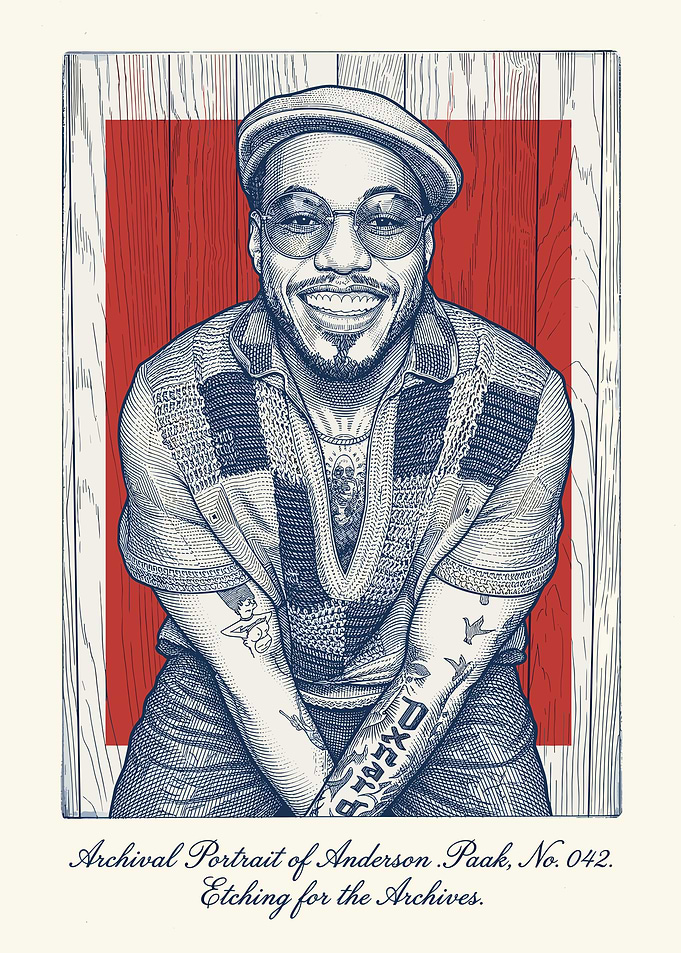 Anderson Paak Archival Portrait