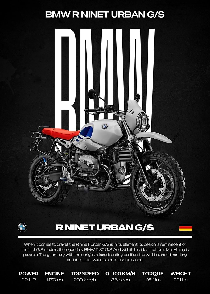 BMW R nineT Urban G/S Motorcycle