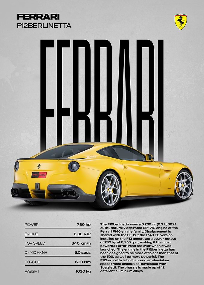 Ferrari F12berlinetta Specifications