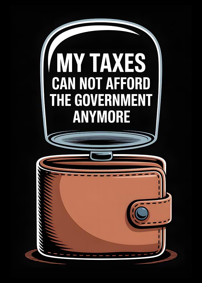My Taxes Can Not Afford The Government