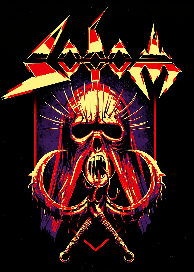 Sodom Skull and Swords
