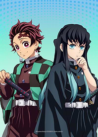 Demon Slayer: Tanjiro & Muichiro Pop
