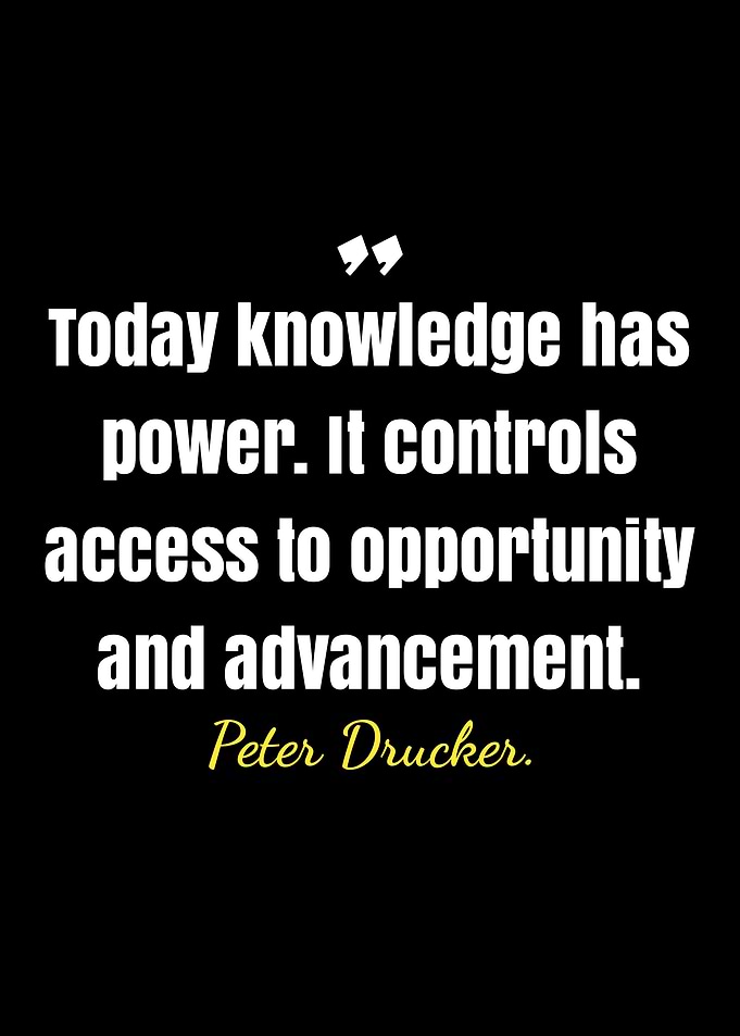 Knowledge is Power Quote