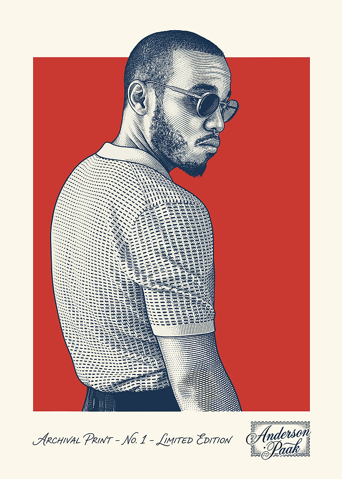 Anderson Paak Archival Print