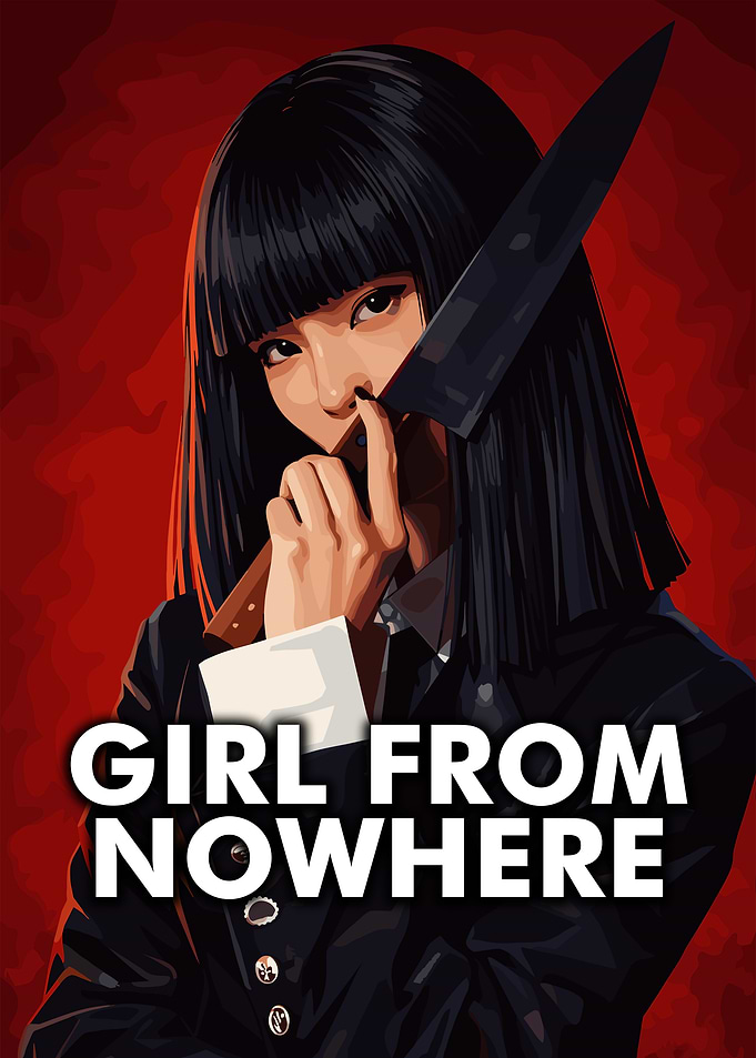 Girl From Nowhere with Knife