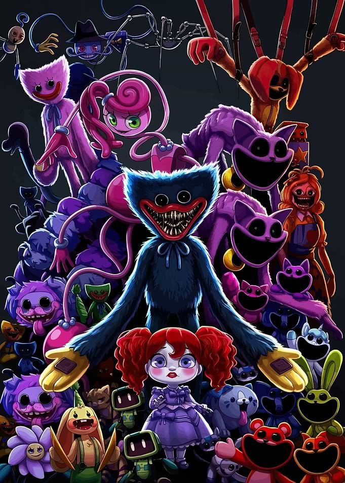 Poppy Playtime Characters Group