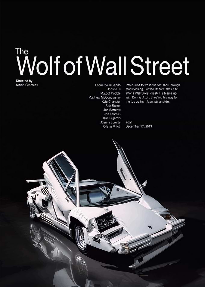 The Wolf of Wall Street Poster