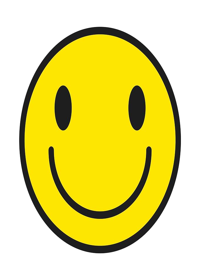 Classic Yellow Smiley Face
