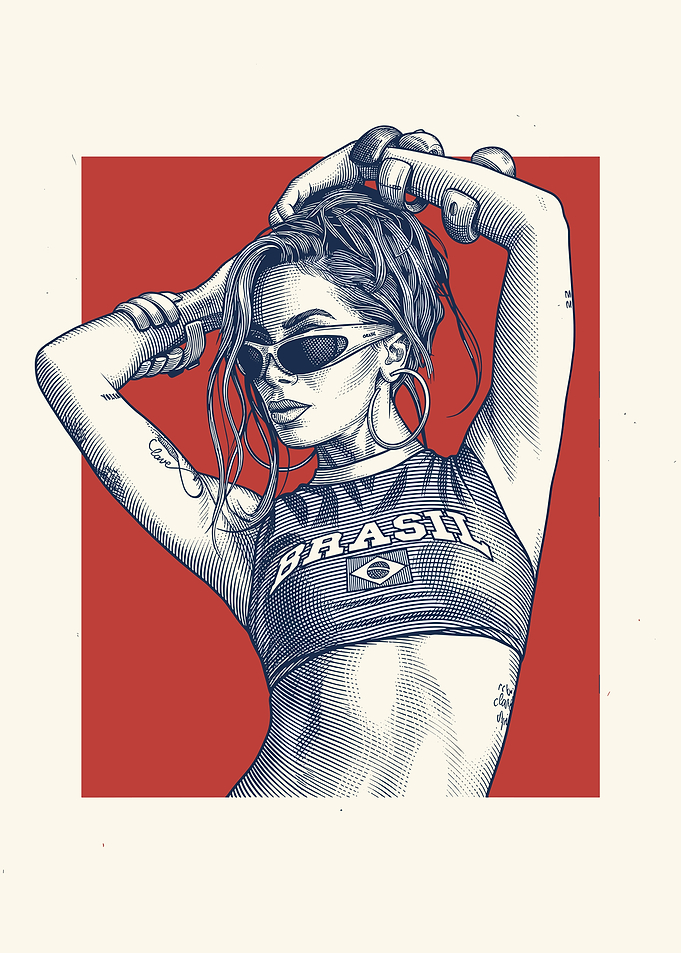 Anitta Woman in Brasil Crop Top