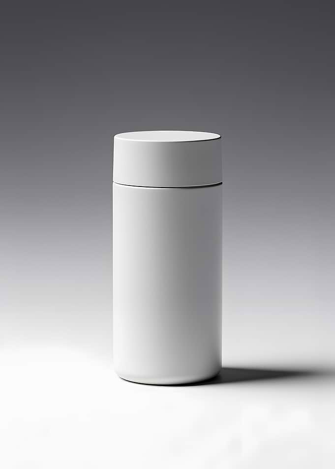 Minimalist White Container