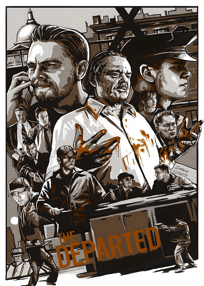 The Departed Movie Poster Art
