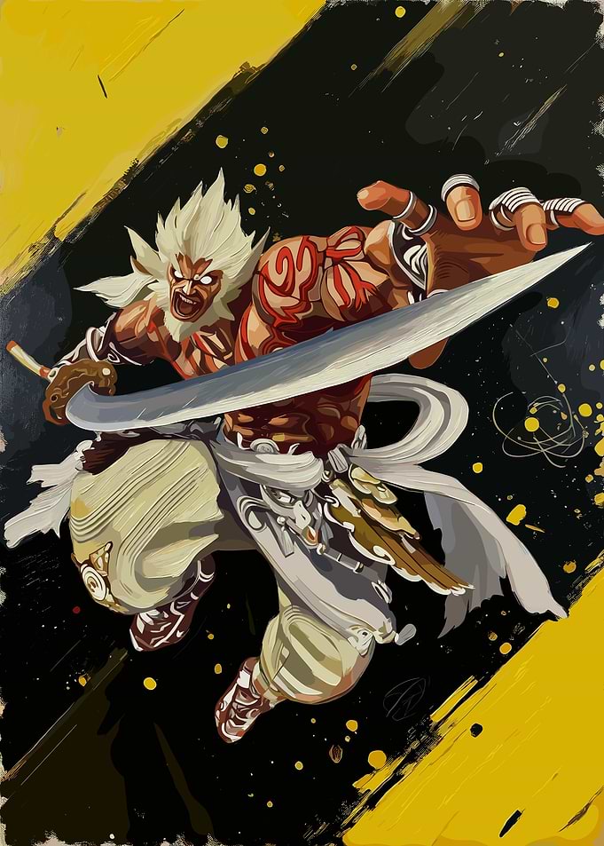 Asura teacher with Sword