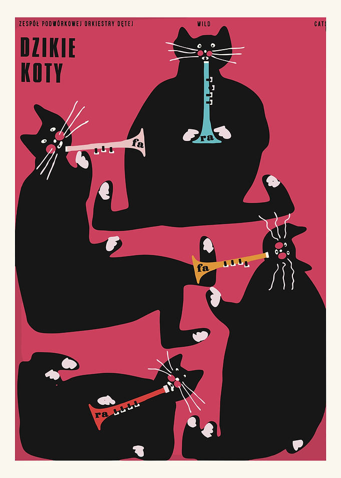 Wild Cats Playing Music