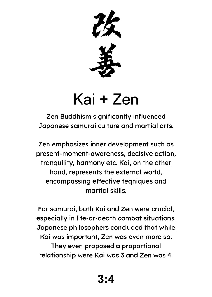 Kai and Zen Samurai Philosophy