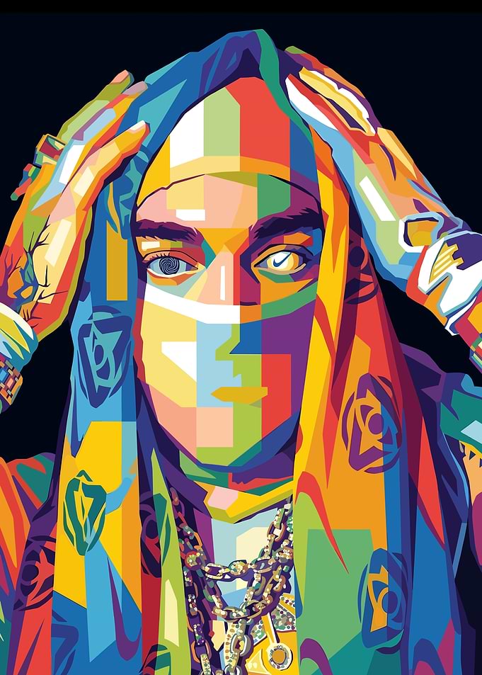YEAT Wpap art