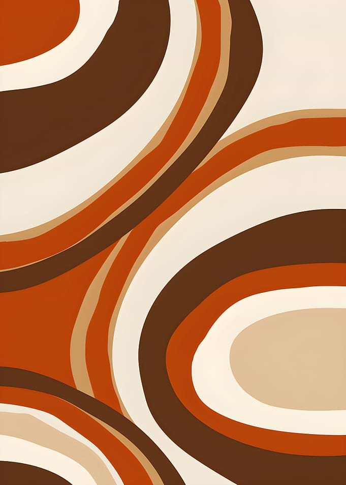Retro Swirl Pattern