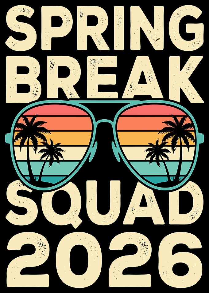 Spring Break Squad 2026 Sunglasses