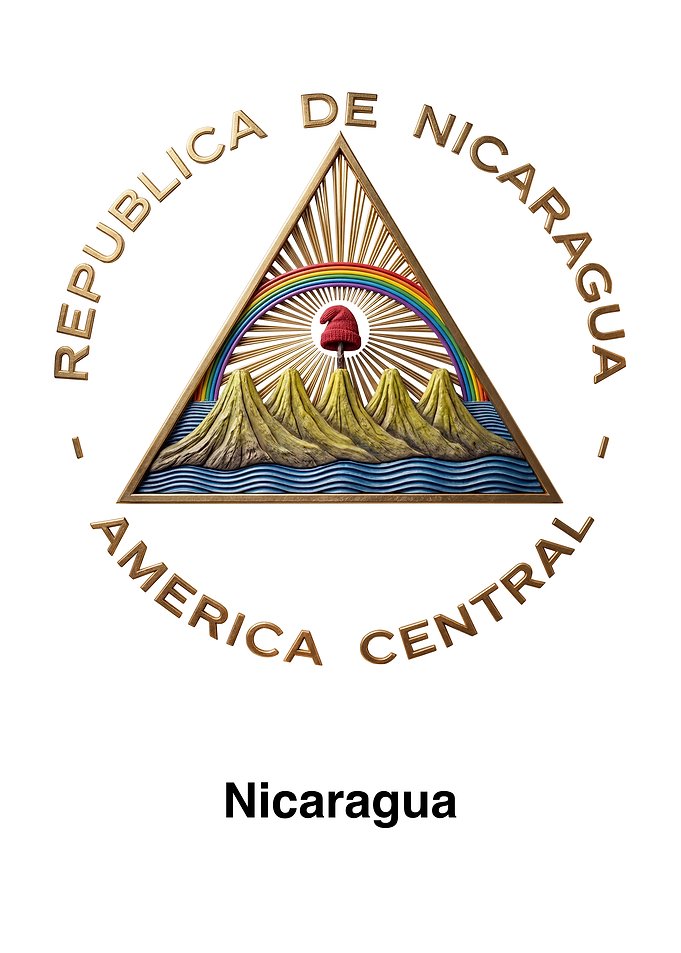 Nicaragua National Emblem