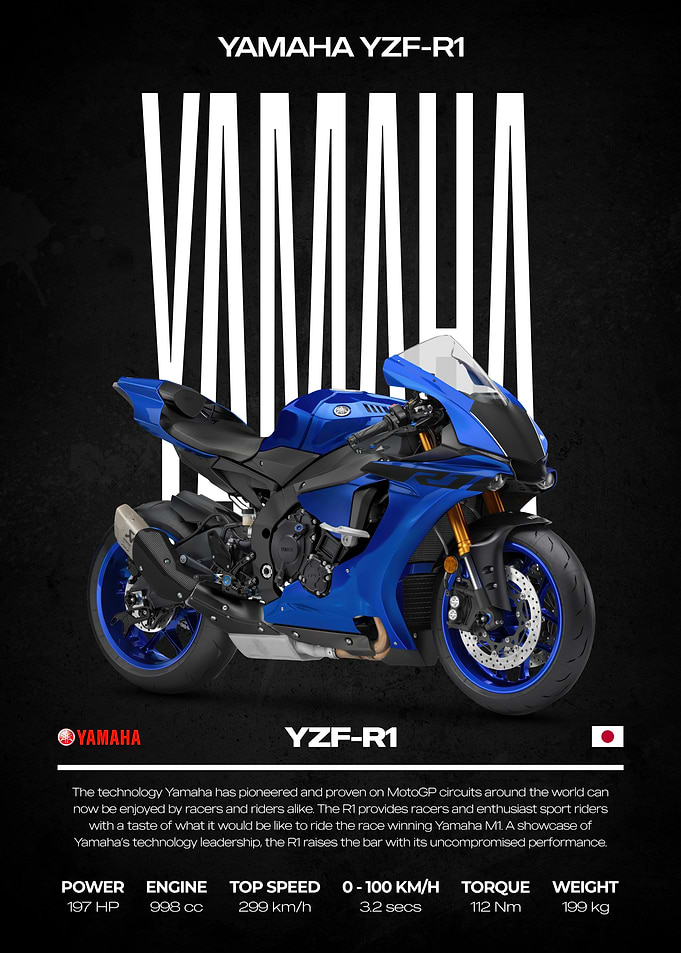 Yamaha YZF-R1 Motorcycle