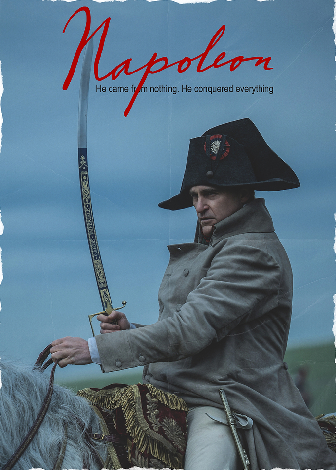 Napoleon on Horseback with Sword