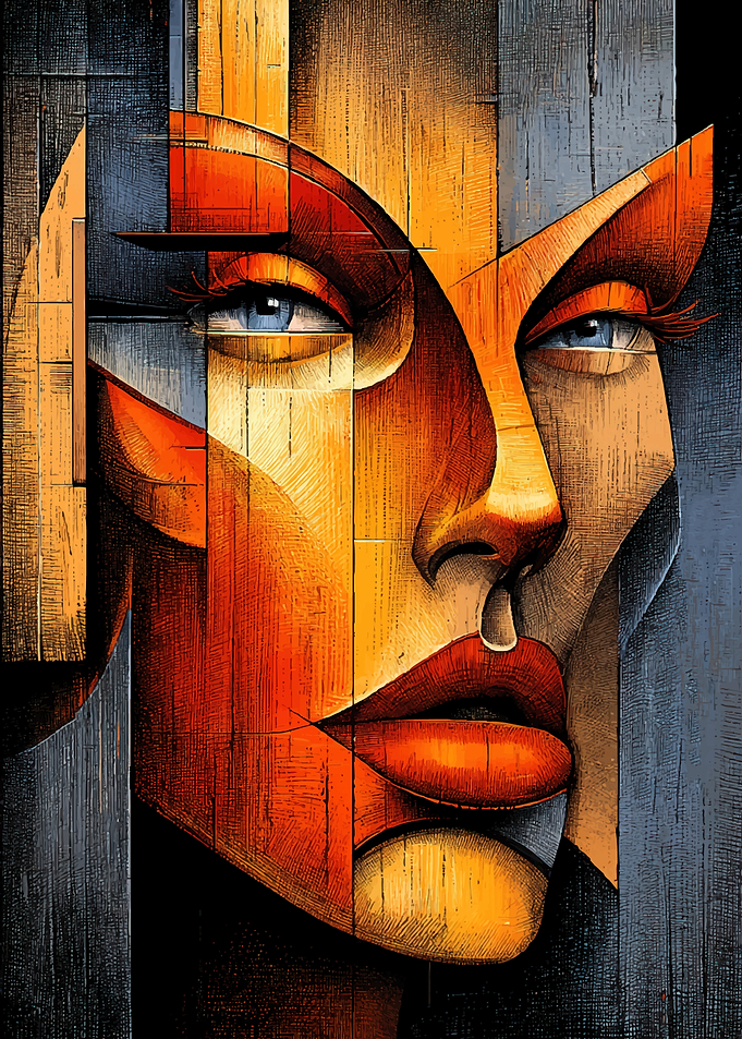 Abstract Portrait of a Woman