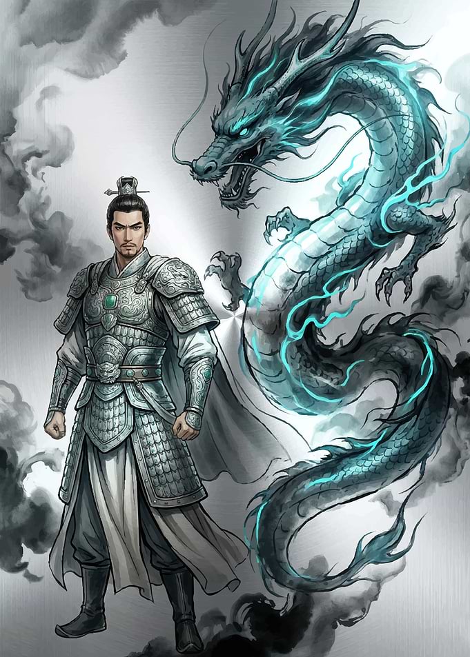 Warrior and Dragon