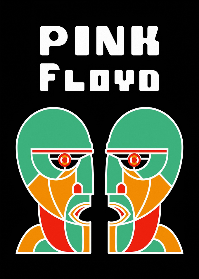 Pink Floyd Prism Faces