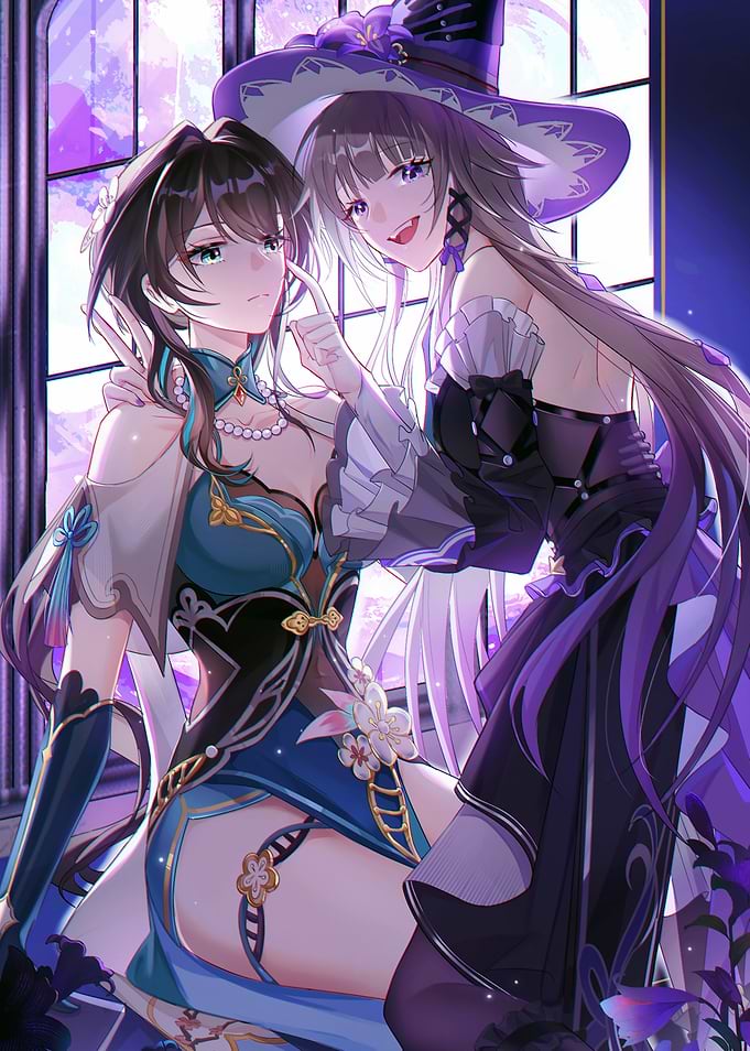 Honkai Star Rail Ruan Mei And The Herta
