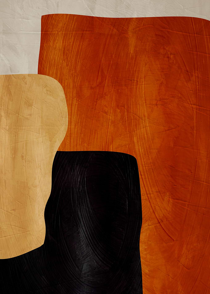 Abstract Shapes in Earth Tones
