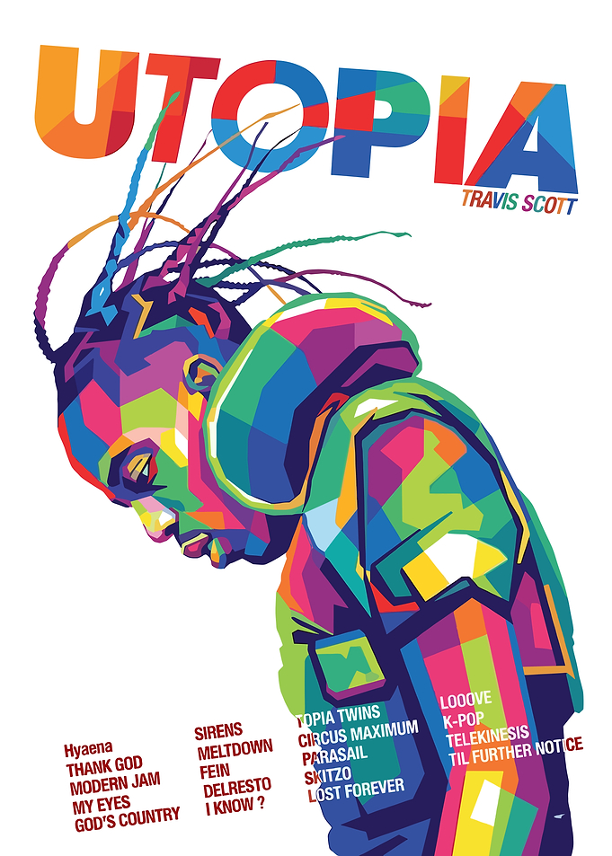 Travis Scott Utopia Album Art