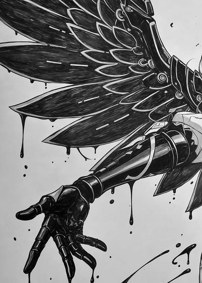 Dark Winged Angel Warrior Part 1