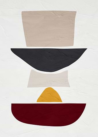 Abstract Geometric Shapes Art