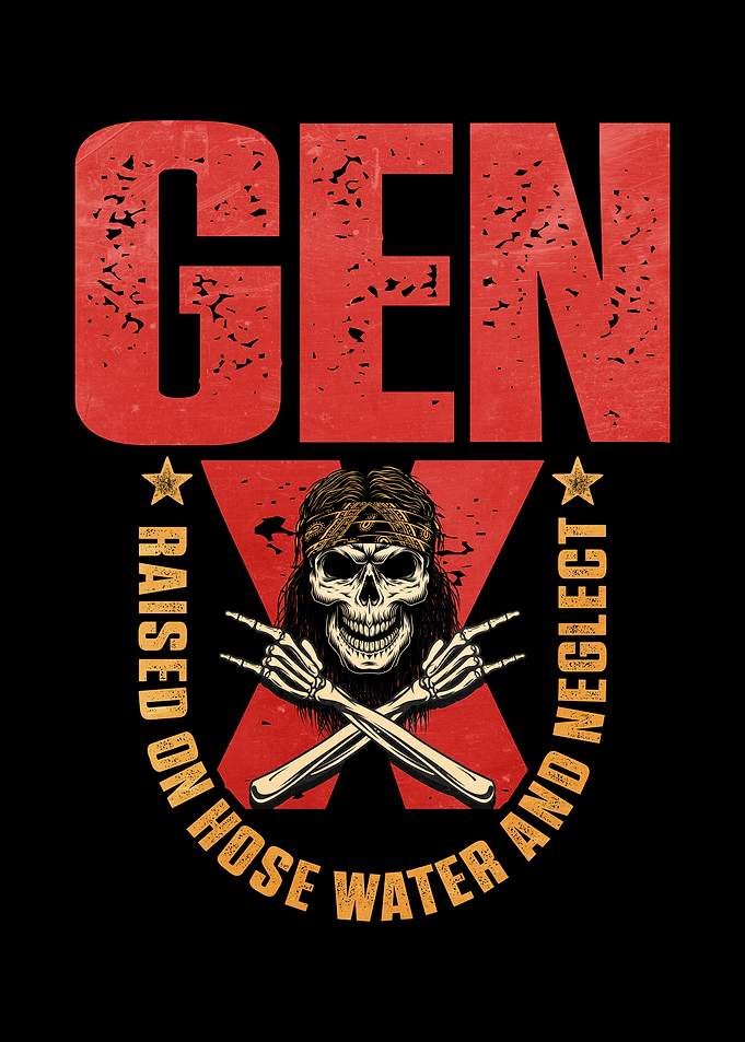 Gen X Skull Rocker
