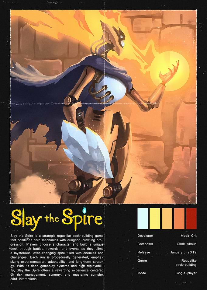 Slay the Spire Game Poster