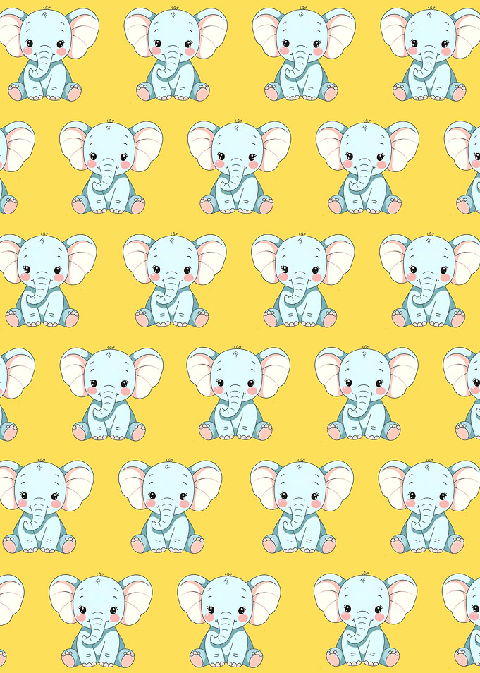 Cute Elephant Pattern