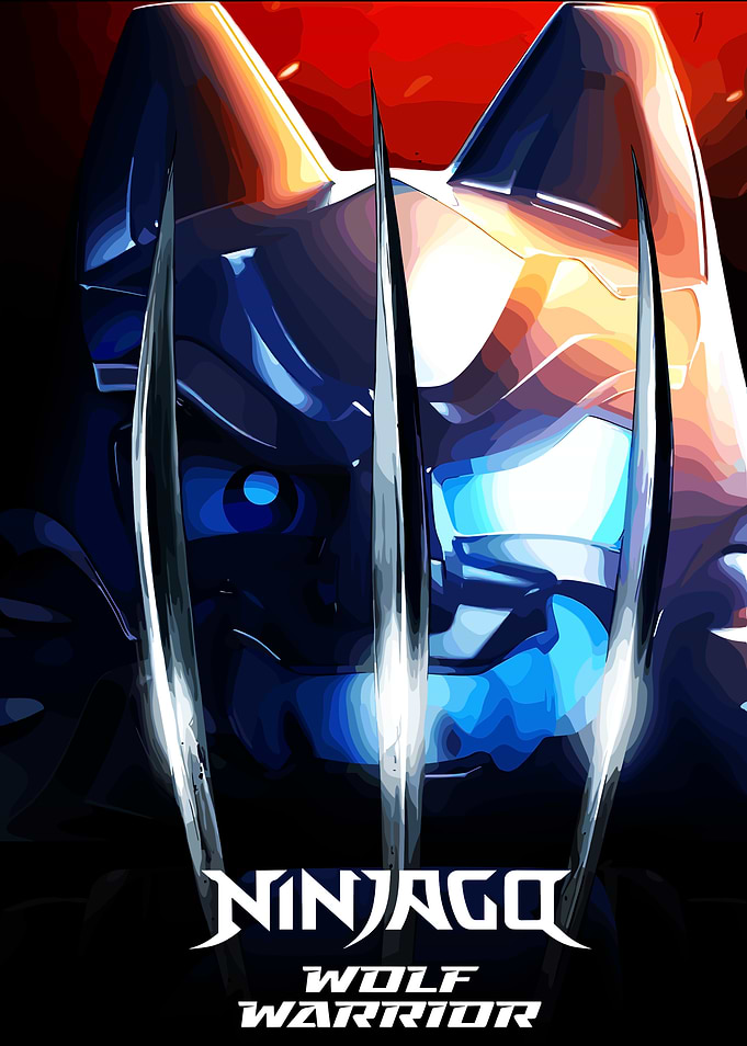 Ninjago Wolf Warrior Poster