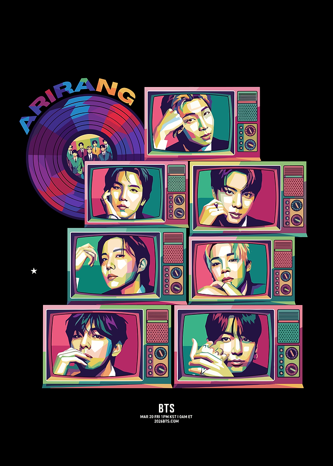 BTS Arirang Pop Art