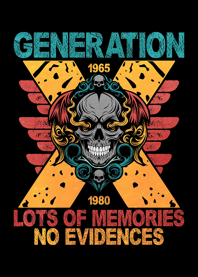 Generation X Skull Art