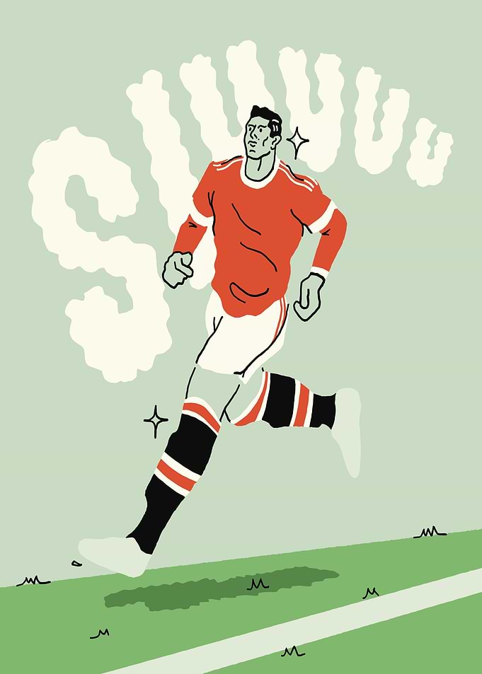 Soccer Player Running